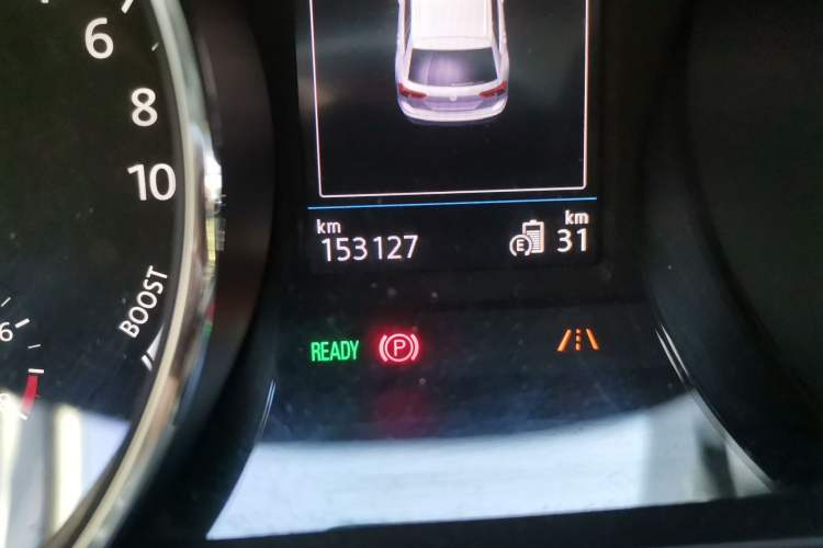 Used Volkswagen Tiguan L New Energy 2019 430 PHEV Hybrid Flagship Model Odometer Close Up