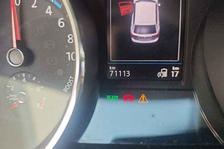 Used Volkswagen Tiguan L New Energy 2019 430 PHEV Hybrid Luxury Edition Odometer Close Up