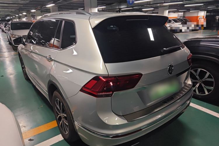 Used Volkswagen Tiguan L New Energy 2019 430 PHEV Hybrid Flagship Model Rear Left 45 Deg