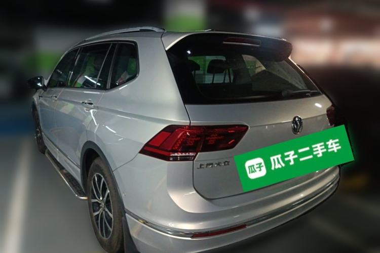 Used Volkswagen Tiguan L New Energy 2019 430 PHEV Hybrid Flagship Model Rear Left 45 Deg