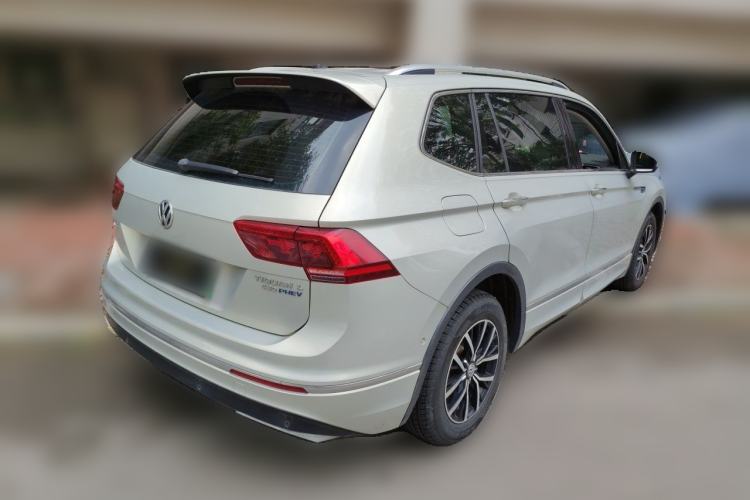 Used Volkswagen Tiguan L New Energy 2019 430 PHEV Hybrid Flagship Model Rear Right 45 Deg