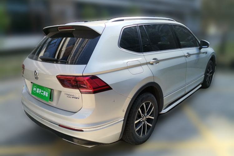 Used Volkswagen Tiguan L New Energy 2019 430 PHEV Hybrid Flagship Model Rear Right 45 Deg
