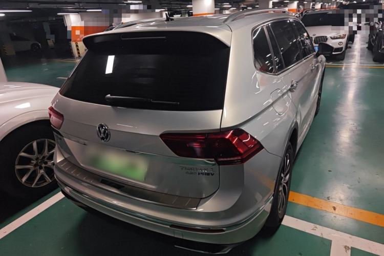 Used Volkswagen Tiguan L New Energy 2019 430 PHEV Hybrid Flagship Model Rear Right 45 Deg