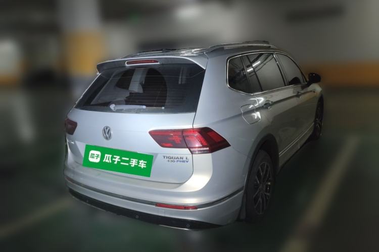 Used Volkswagen Tiguan L New Energy 2019 430 PHEV Hybrid Flagship Model Rear Right 45 Deg