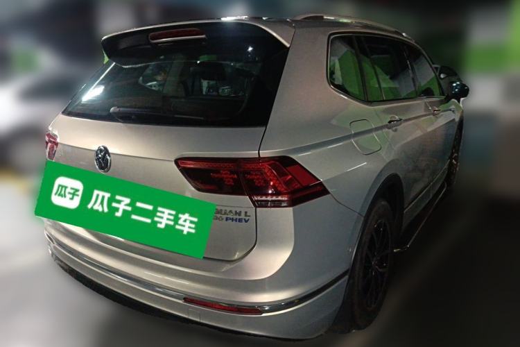 Used Volkswagen Tiguan L New Energy 2019 430 PHEV Hybrid Flagship Model Rear Right 45 Deg