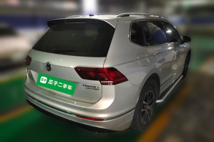 Used Volkswagen Tiguan L New Energy 2019 430 PHEV Hybrid Flagship Model Rear Right 45 Deg