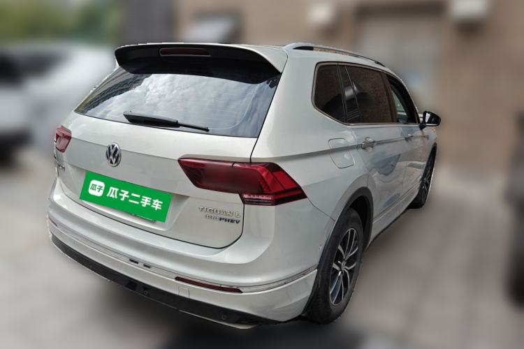Used Volkswagen Tiguan L New Energy 2019 430 PHEV Hybrid Flagship Model Rear Right 45 Deg