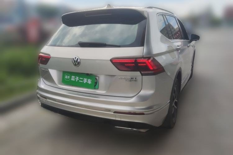 Used Volkswagen Tiguan L New Energy 2019 430 PHEV Hybrid Flagship Model Rear Right 45 Deg