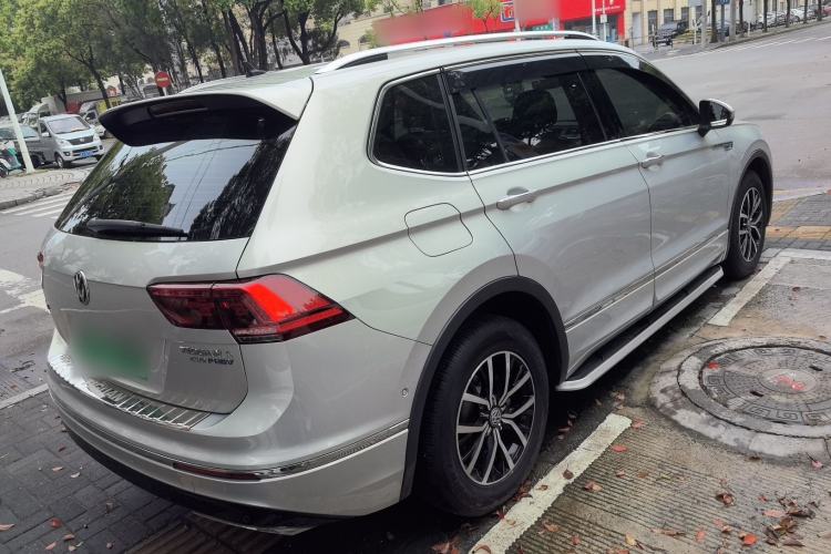 Used Volkswagen Tiguan L New Energy 2019 430 PHEV Hybrid Flagship Model Rear Right 45 Deg