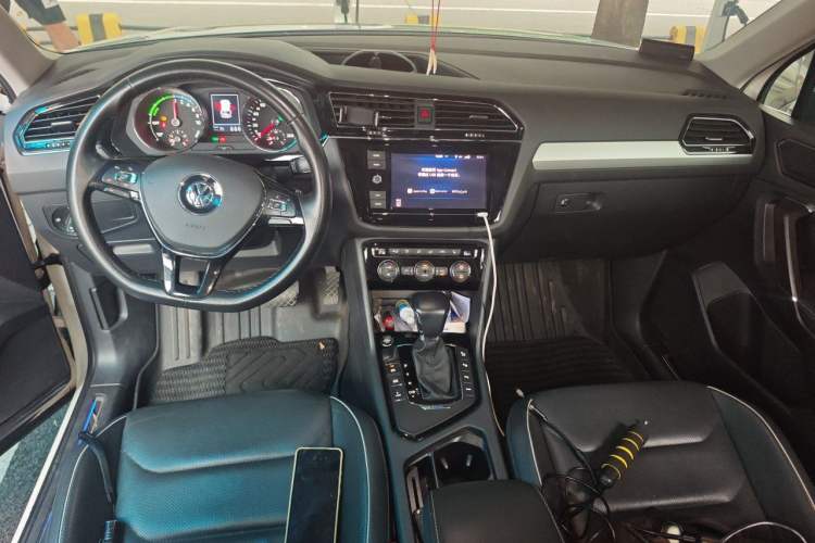 Used Volkswagen Tiguan L New Energy 2019 430 PHEV Hybrid Flagship Model Center Console