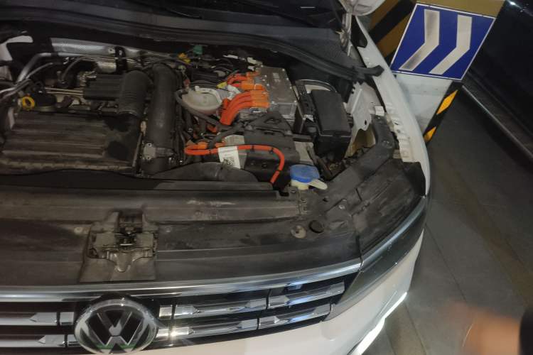 Used Volkswagen Tiguan L New Energy 2019 430 PHEV Hybrid Flagship Model Engine Bay Left