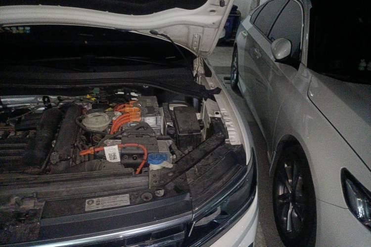 Used Volkswagen Tiguan L New Energy 2019 430 PHEV Hybrid Flagship Model Engine Bay Left