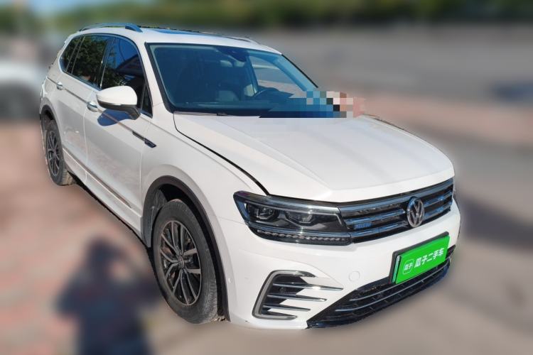 Used Volkswagen Tiguan L New Energy 2019 430 PHEV Hybrid Flagship Model Front Right 45 Deg