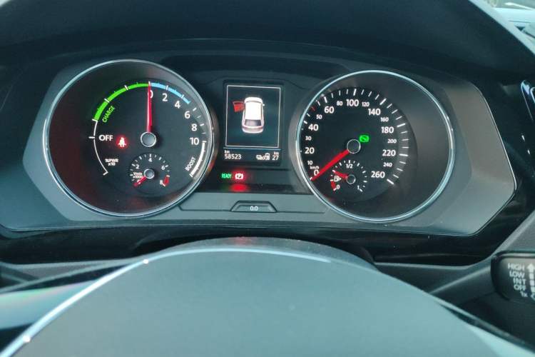Used Volkswagen Tiguan L New Energy 2019 430 PHEV Hybrid Flagship Model Instrument Cluster