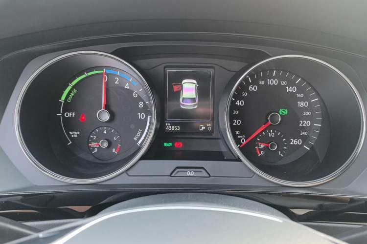 Used Volkswagen Tiguan L New Energy 2019 430 PHEV Hybrid Flagship Model Instrument Cluster