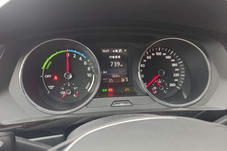 Used Volkswagen Tiguan L New Energy 2019 430 PHEV Hybrid Flagship Model Instrument Cluster