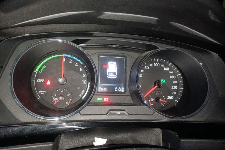 Used Volkswagen Tiguan L New Energy 2019 430 PHEV Hybrid Flagship Model Instrument Cluster