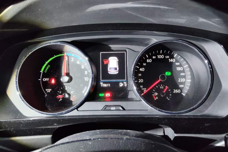 Used Volkswagen Tiguan L New Energy 2019 430 PHEV Hybrid Flagship Model Instrument Cluster