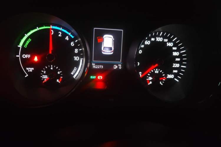 Used Volkswagen Tiguan L New Energy 2019 430 PHEV Hybrid Flagship Model Odometer Close Up
