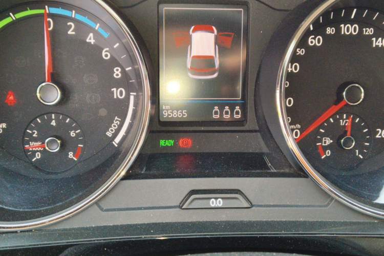 Used Volkswagen Tiguan L New Energy 2019 430 PHEV Hybrid Luxury Edition Odometer Close Up