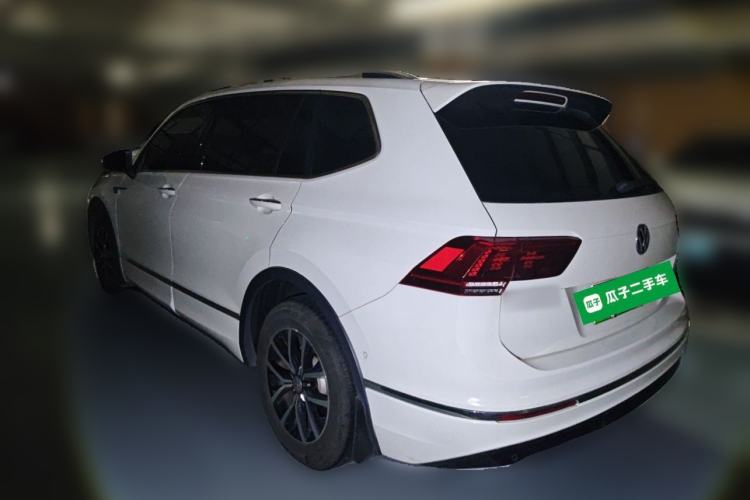 Used Volkswagen Tiguan L New Energy 2019 430 PHEV Hybrid Flagship Model Rear Left 45 Deg