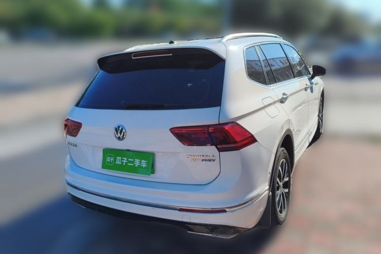 Used Volkswagen Tiguan L New Energy 2019 430 PHEV Hybrid Flagship Model Rear Right 45 Deg