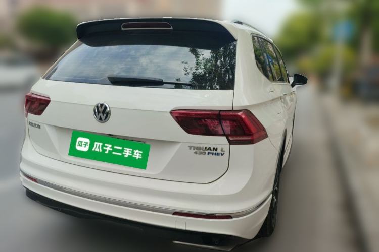 Used Volkswagen Tiguan L New Energy 2019 430 PHEV Hybrid Flagship Model Rear Right 45 Deg