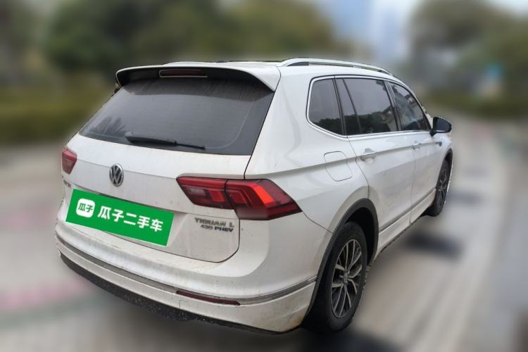Used Volkswagen Tiguan L New Energy 2019 430 PHEV Hybrid Luxury Edition Rear Right 45 Deg