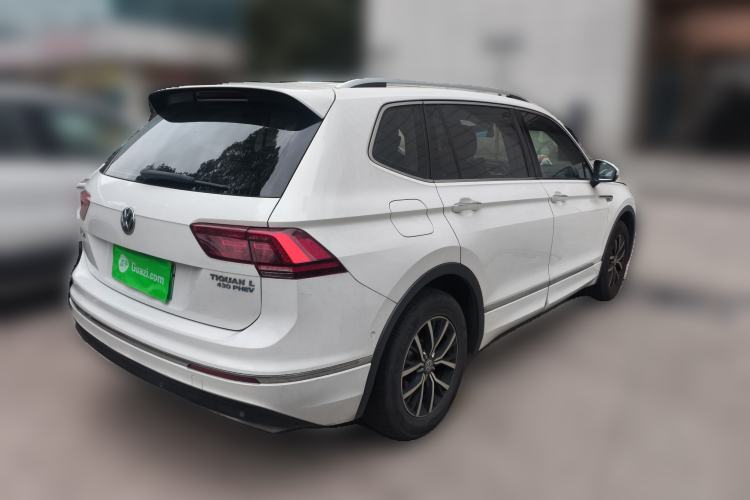 Used Volkswagen Tiguan L New Energy 2019 430 PHEV Hybrid Flagship Model Rear Right 45 Deg