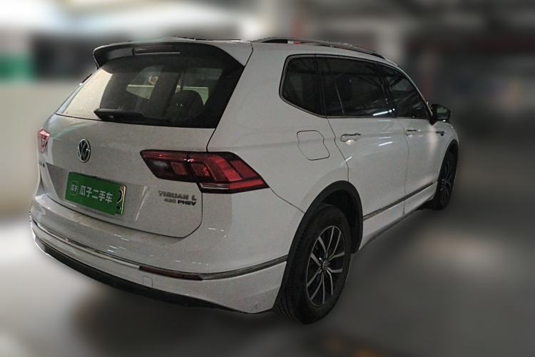 Used Volkswagen Tiguan L New Energy 2019 430 PHEV Hybrid Luxury Edition Rear Right 45 Deg
