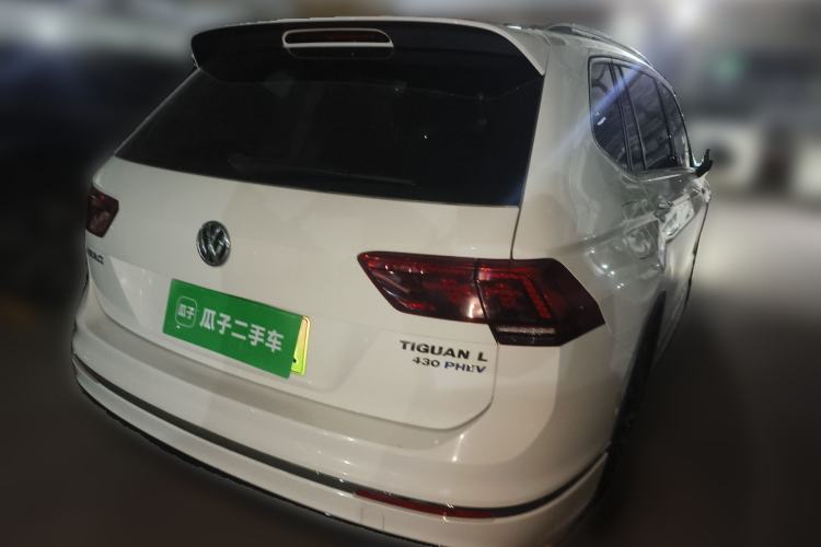 Used Volkswagen Tiguan L New Energy 2019 430 PHEV Hybrid Flagship Model Rear Right 45 Deg