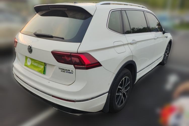 Used Volkswagen Tiguan L New Energy 2019 430 PHEV Hybrid Flagship Model Rear Right 45 Deg