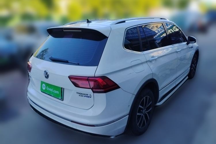 Used Volkswagen Tiguan L New Energy 2019 430 PHEV Hybrid Flagship Model Rear Right 45 Deg