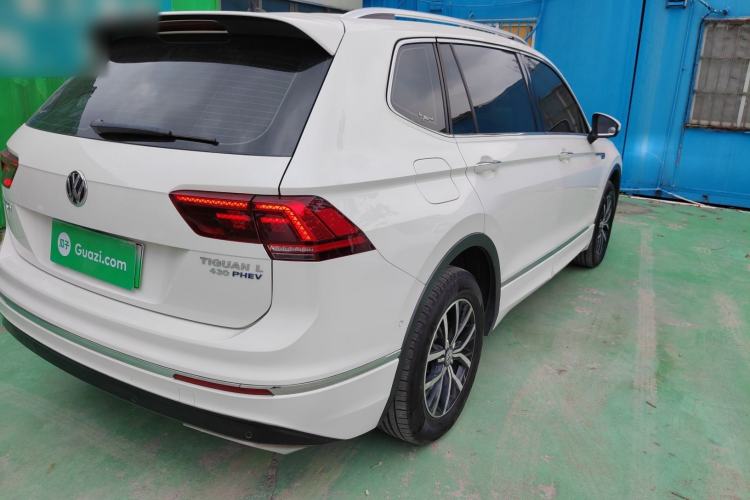 Used Volkswagen Tiguan L New Energy 2019 430 PHEV Hybrid Flagship Model Rear Right 45 Deg