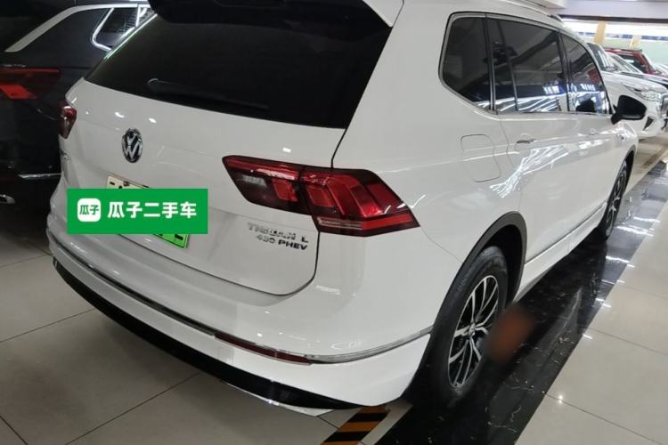 Used Volkswagen Tiguan L New Energy 2019 430 PHEV Hybrid Luxury Edition Rear Right 45 Deg
