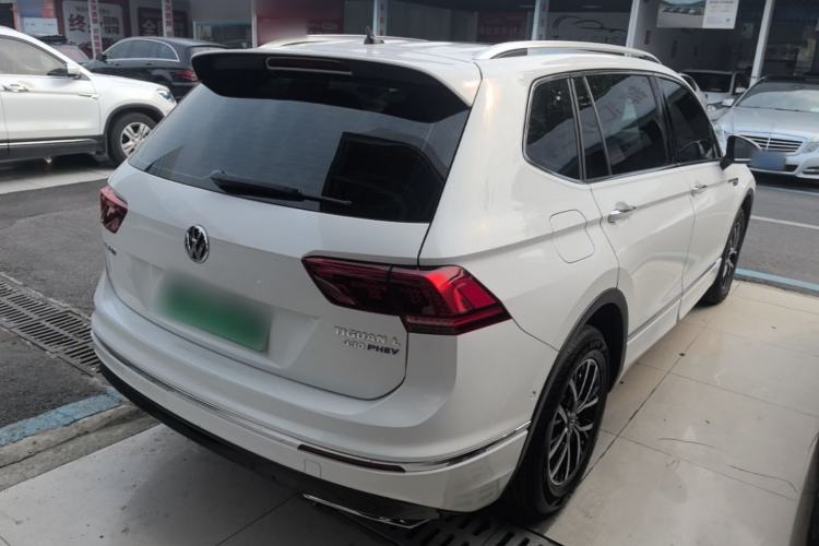 Used Volkswagen Tiguan L New Energy 2019 430 PHEV Hybrid Flagship Model Rear Right 45 Deg