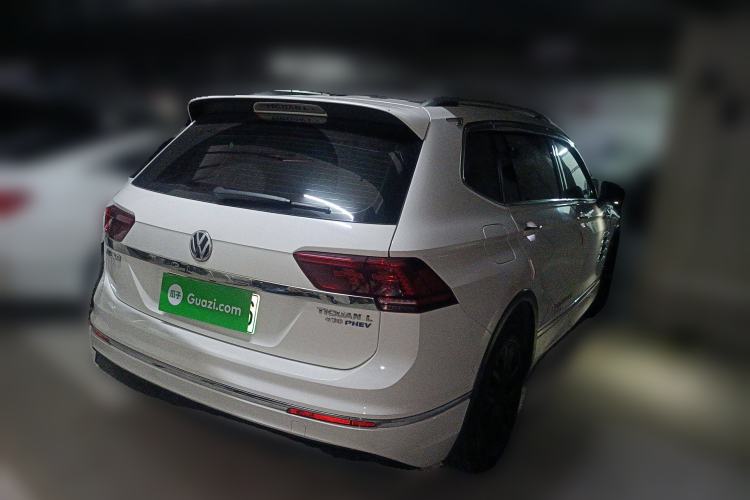 Used Volkswagen Tiguan L New Energy 2019 430 PHEV Hybrid Flagship Model Rear Right 45 Deg