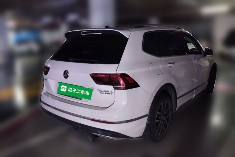 Used Volkswagen Tiguan L New Energy 2019 430 PHEV Hybrid Flagship Model Rear Right 45 Deg