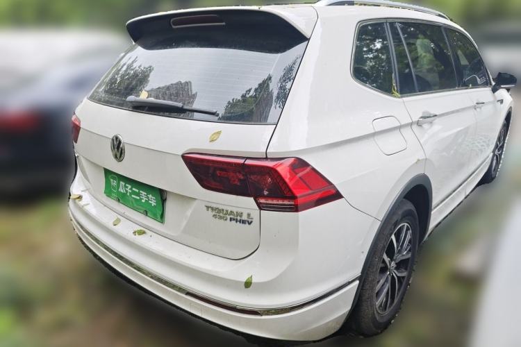 Used Volkswagen Tiguan L New Energy 2019 430 PHEV Hybrid Flagship Model Rear Right 45 Deg