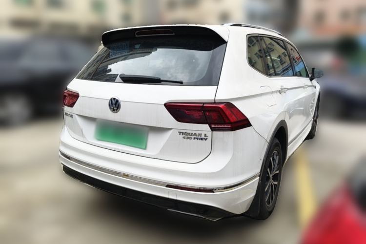 Used Volkswagen Tiguan L New Energy 2019 430 PHEV Hybrid Flagship Model Rear Right 45 Deg