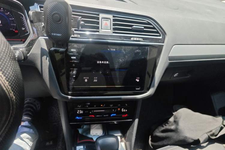 Used Volkswagen Tiguan L New Energy 2020 430 PHEV Plug-in Hybrid Flagship Edition Audio And AC Panel