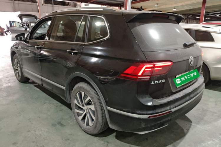 Used Volkswagen Tiguan L New Energy 2020 430 PHEV Plug-in Hybrid Flagship Edition Rear Left 45 Deg