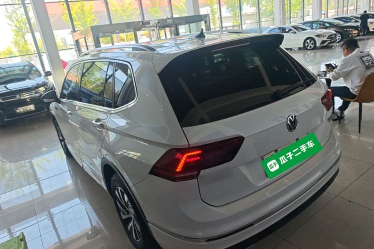 Used Volkswagen Tiguan L New Energy 2020 430 PHEV Plug-in Hybrid Flagship Edition Rear Left 45 Deg