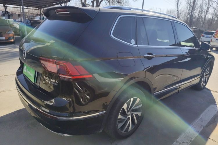 Used Volkswagen Tiguan L New Energy 2020 430 PHEV Plug-in Hybrid Flagship Edition Rear Right 45 Deg