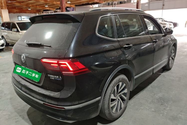 Used Volkswagen Tiguan L New Energy 2020 430 PHEV Plug-in Hybrid Flagship Edition Rear Right 45 Deg