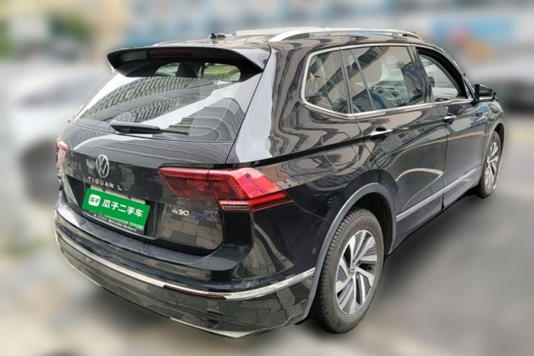 Used Volkswagen Tiguan L New Energy 2020 430 PHEV Plug-in Hybrid Flagship Edition Rear Right 45 Deg