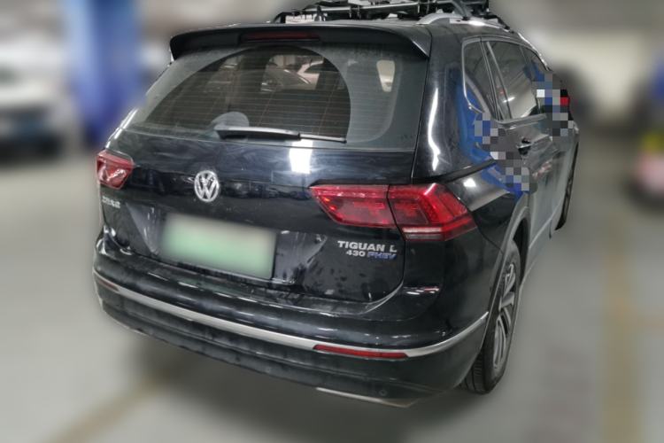 Used Volkswagen Tiguan L New Energy 2020 430 PHEV Plug-in Hybrid Flagship Edition Rear Right 45 Deg