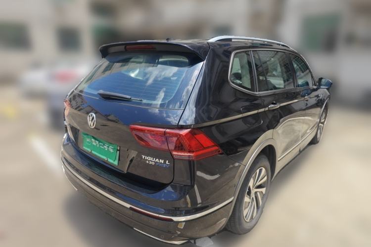 Used Volkswagen Tiguan L New Energy 2020 430 PHEV Plug-in Hybrid Flagship Edition Rear Right 45 Deg