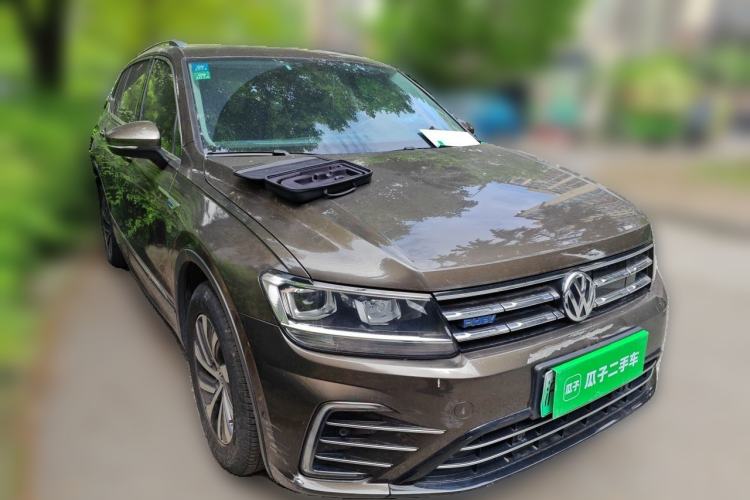 Used Volkswagen Tiguan L New Energy 2020 430 PHEV Plug-in Hybrid Prestige Edition Front Right 45 Deg