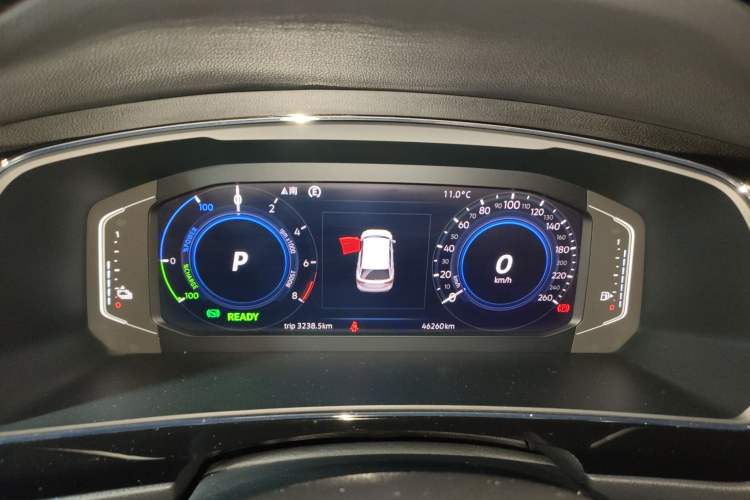Used Volkswagen Tiguan L New Energy 2020 430 PHEV Plug-in Hybrid Flagship Edition Instrument Cluster